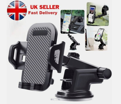 Universal Car Mobile Phone Holder  Windscreen Dashboard GPS Stand Cradle