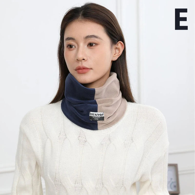 Winter Scarf For Women Warm Knitted Neck Warmer Women's Winter Ski Cycling Scarf Neck Scarves Bandana Neckerchief