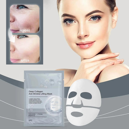 BioCollagen Mask Deep Moisturizing Whitening Niacinamide Mask, Collagen Mask Skin Care Hydrogel Mask Firming Skin Nourishing 3ML