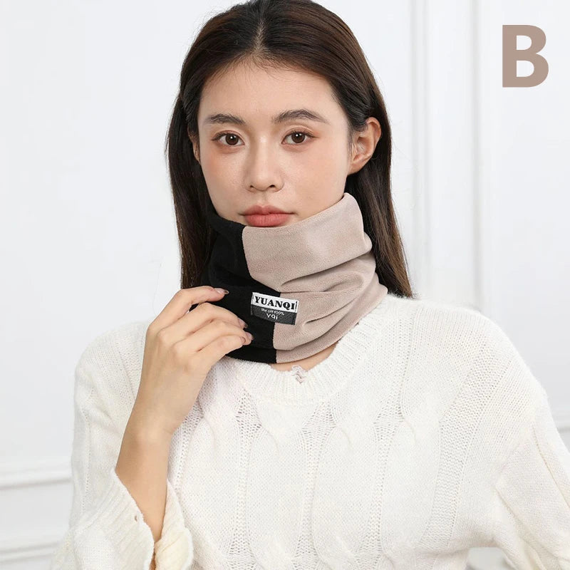 Winter Scarf For Women Warm Knitted Neck Warmer Women's Winter Ski Cycling Scarf Neck Scarves Bandana Neckerchief