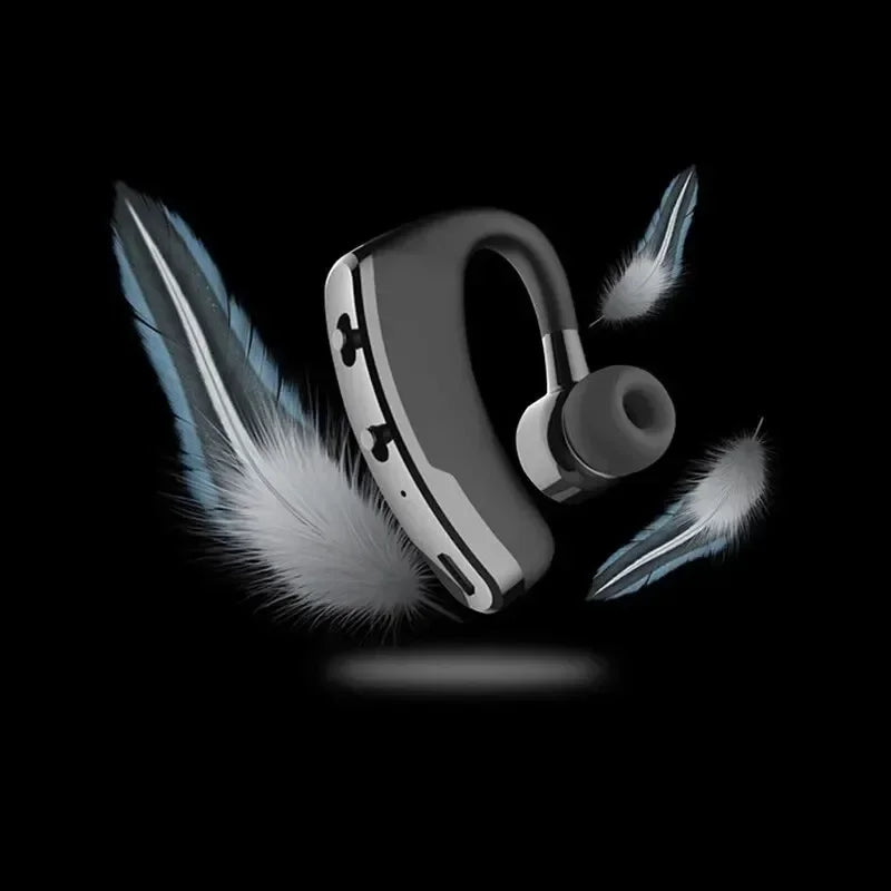 V9 Waterproof Single Earphones Long Standby Business Headphones Waterproof